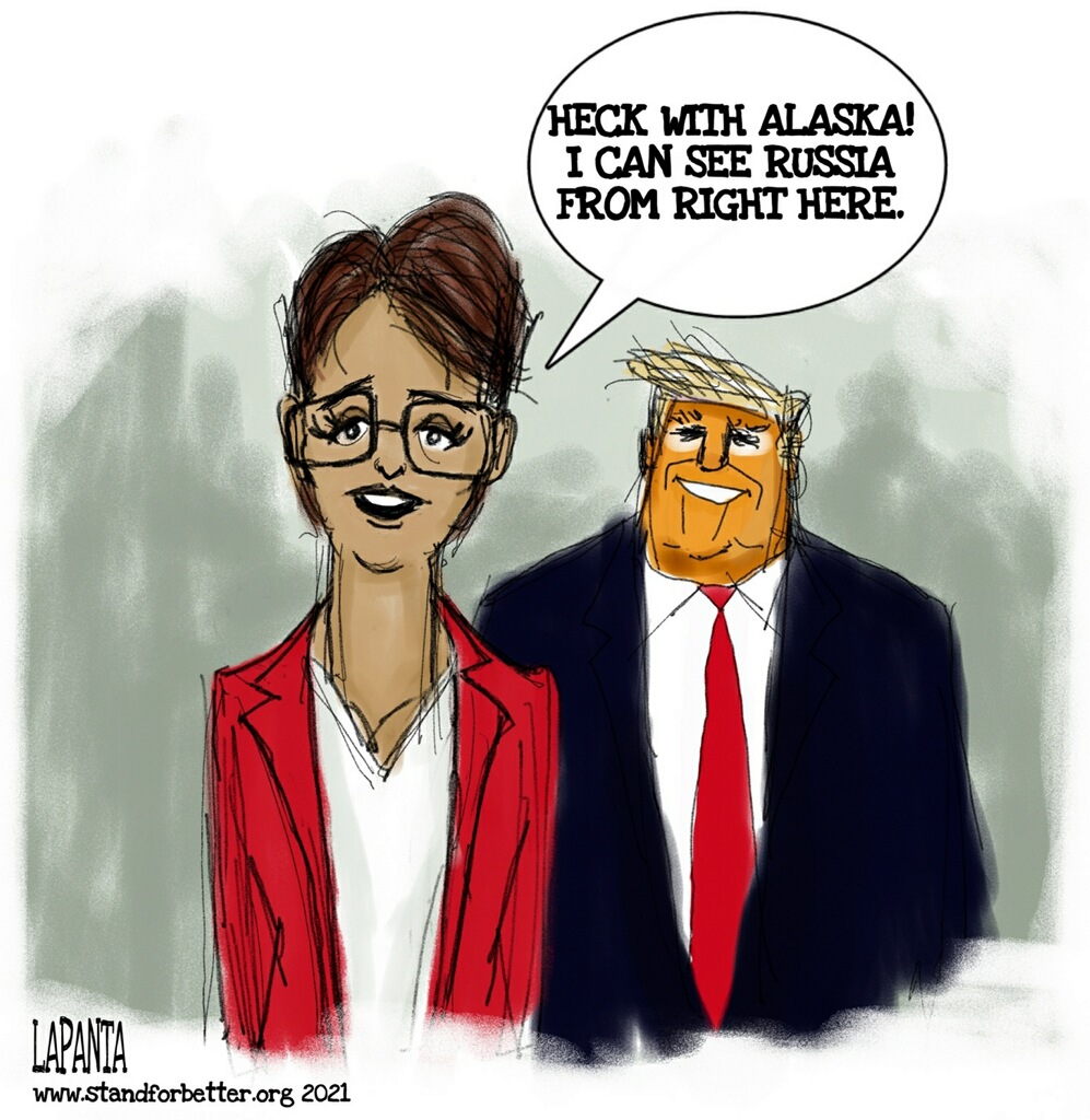 Former President Trump and Former Alaska Governor Sarah Palin